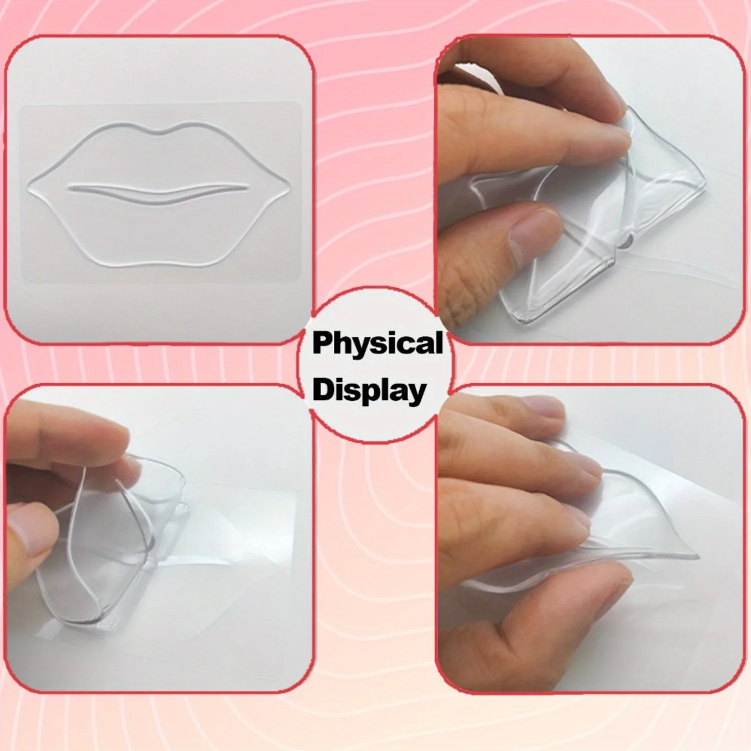Reusable Silicone Lip Patches For Hydrating Skincare