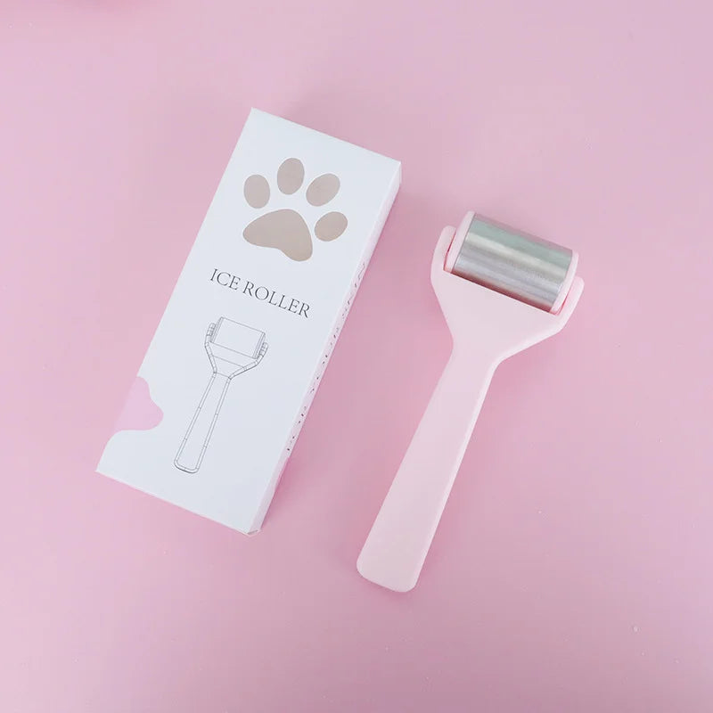 Style 1 Color Stainless Steel Ice Face Roller For Cooling Massage