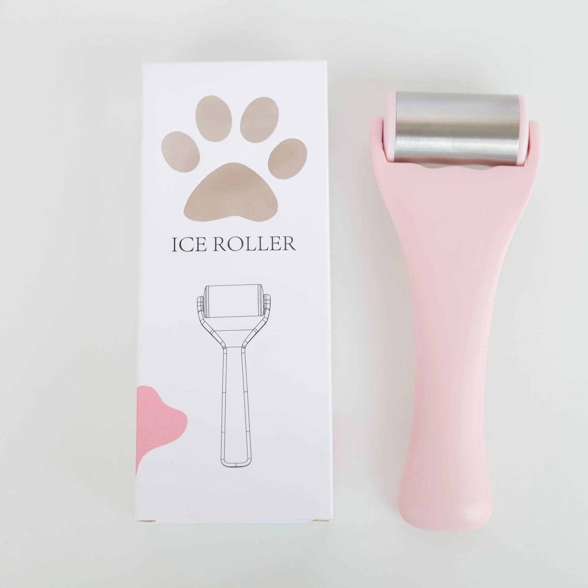 Style 5 Color Stainless Steel Ice Face Roller For Cooling Massage