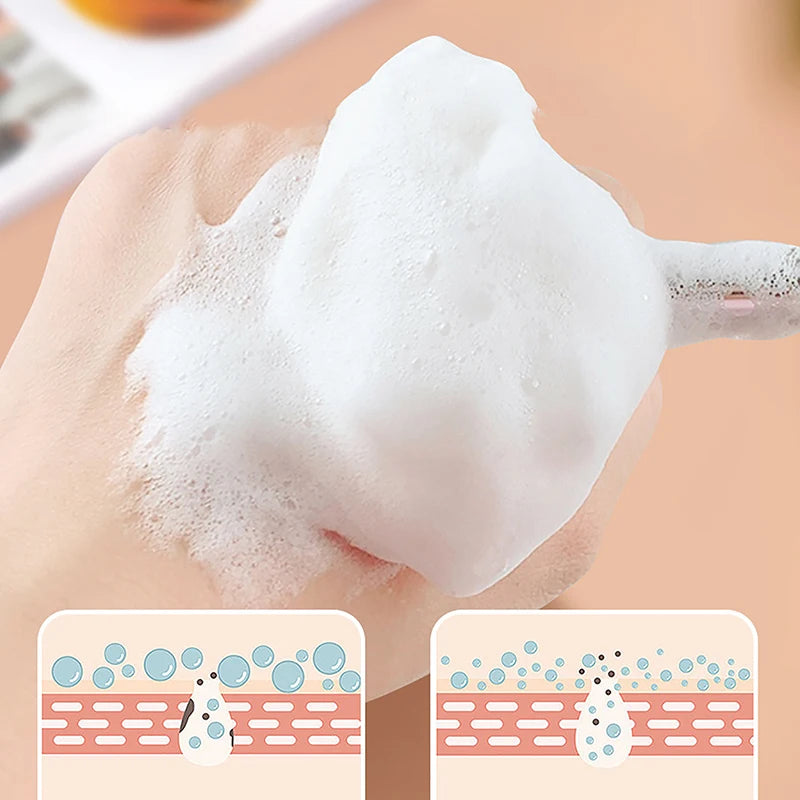Soft Bristle Facial Cleansing Brush For Masks And Wash
