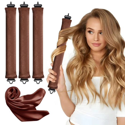 Heatless Foam Hair Curlers Set – Sleep-Friendly Waves